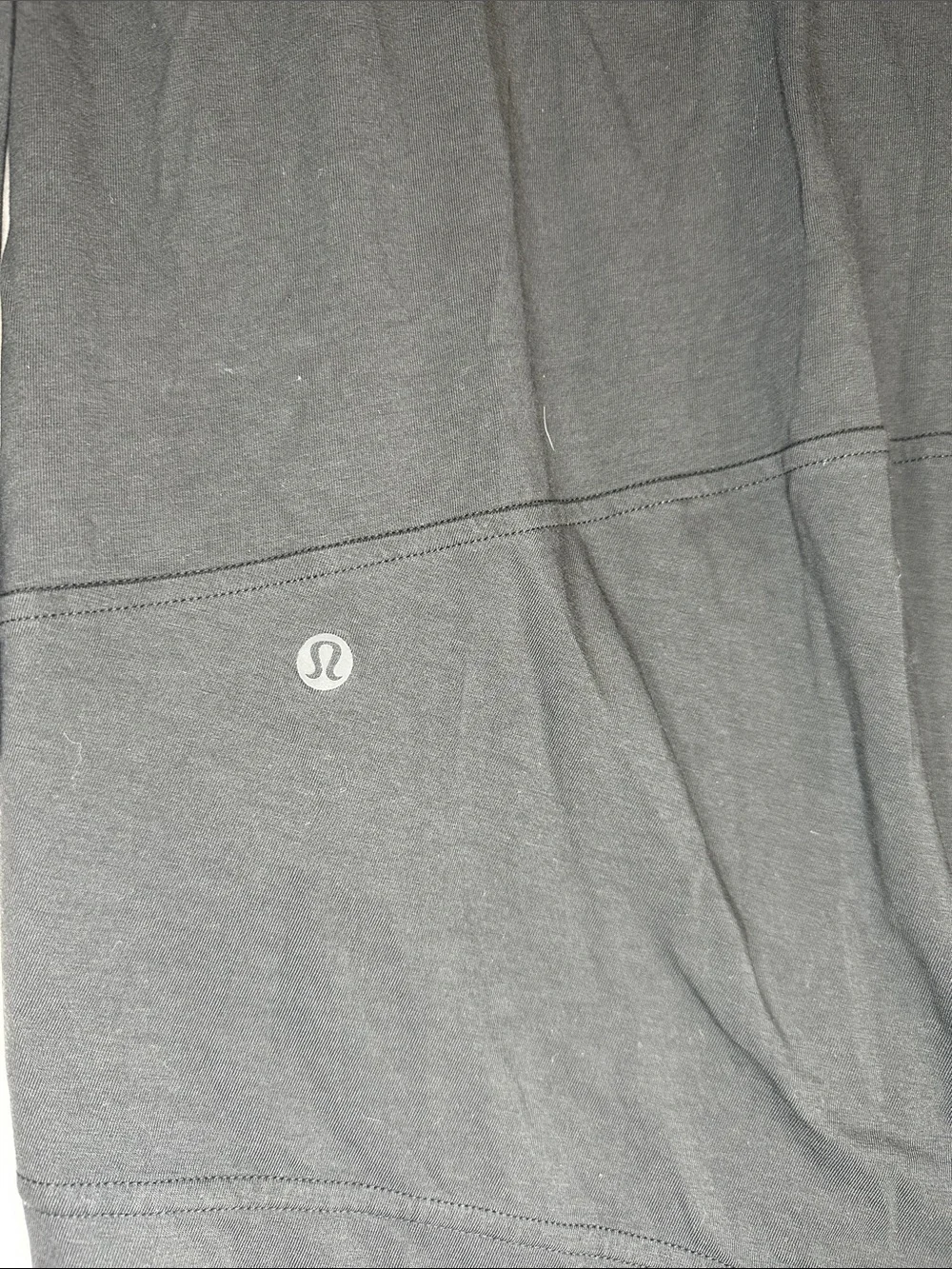 Lululemon Deep Charcoal V-Neck Long Sleeve Back in Action - 10